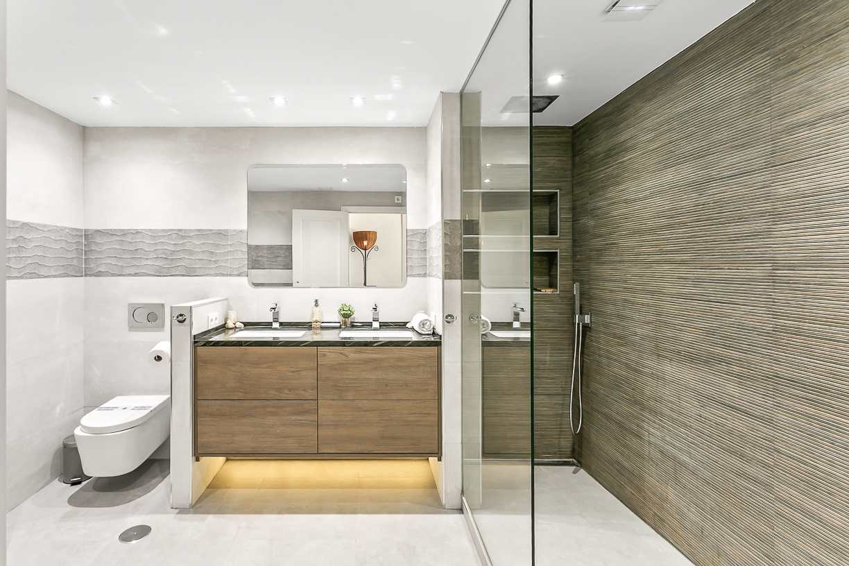 Hospitality or commercial interior photographed for marketing