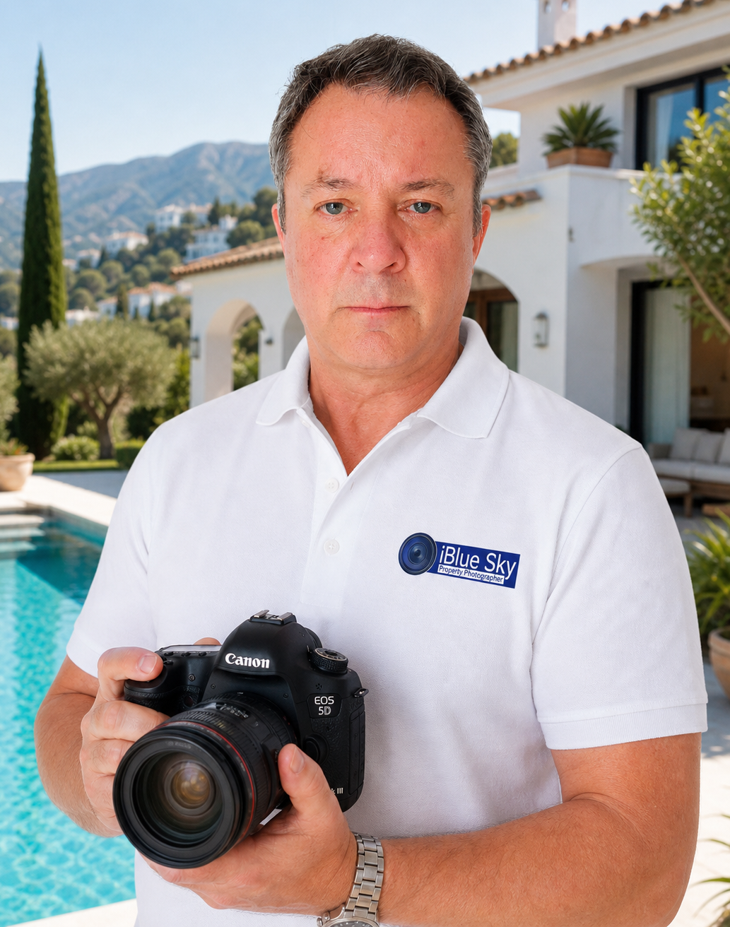 Mark Henry Rood holding a camera