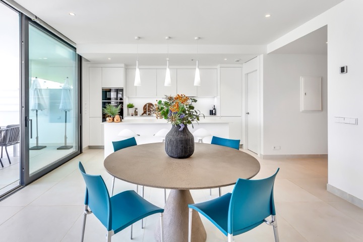 Dining Area photographed for property marketing by Property Home Photos