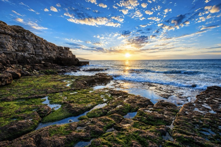 Agglestone Rock Sunset photographed for property marketing by Property Home Photos